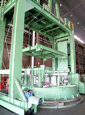 Pit-type carburizing furnace